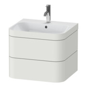 Duravit Möbelwaschtisch-Unterschrank Happy D.2 Plus 57,5x49cm, 1 HL, No we s-matt, 2 Schubk.