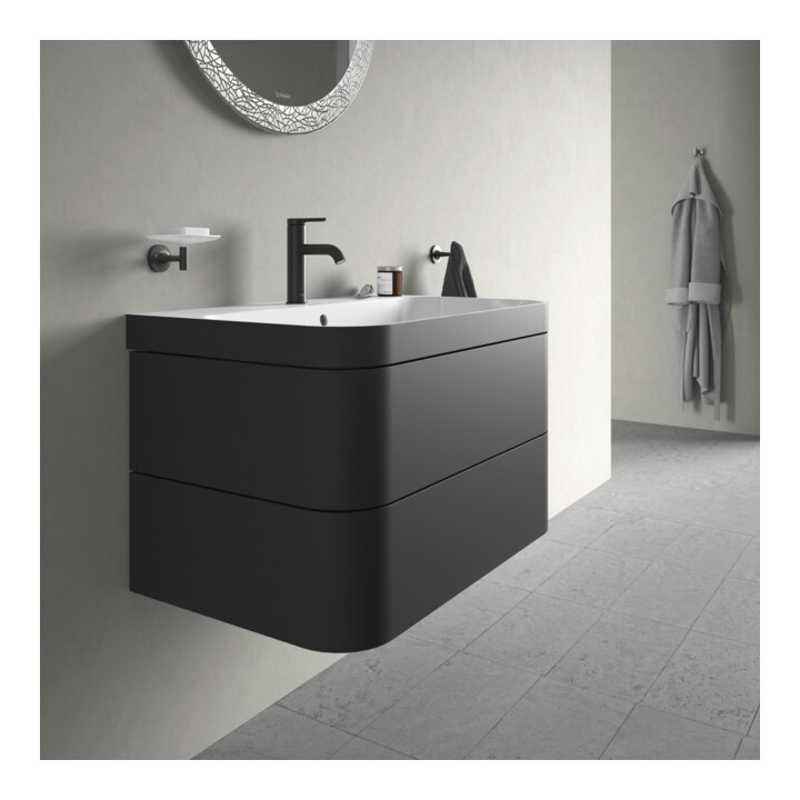 Duravit Möbelwaschtisch-Unterschrank Happy D.2 Plus 77,5x49cm, 1 HL, graph matt, 2 Schubk.