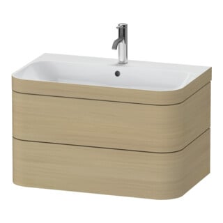 Duravit Möbelwaschtisch-Unterschrank Happy D.2 Plus 77,5x49cm, 1 HL, Medit. Ei, 2 Schubk.