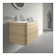 Duravit Möbelwaschtisch-Unterschrank Happy D.2 Plus 77,5x49cm, 1 HL, Medit. Ei, 2 Schubk.