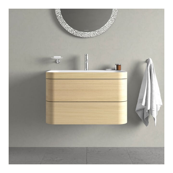 Duravit Möbelwaschtisch-Unterschrank Happy D.2 Plus 77,5x49cm, 1 HL, Medit. Ei, 2 Schubk.