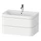 Duravit Möbelwaschtisch-Unterschrank Happy D.2 Plus 77,5x49cm, 1 HL, we s-matt, 2 Schubk.