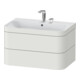 Duravit Möbelwaschtisch-Unterschrank Happy D.2 Plus 77,5x49cm, 2 HL, No we s-matt, 2 Schubk.