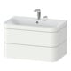 Duravit Möbelwaschtisch-Unterschrank Happy D.2 Plus 77,5x49cm, 2 HL, we matt, 2 Schubkästen-1