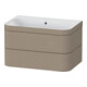 Duravit Möbelwaschtisch-Unterschrank Happy D.2 Plus 77,5x49cm, o. HL, leinen, 2 Schubkästen