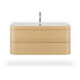 Duravit Möbelwaschtisch-Unterschrank Happy D.2 Plus 97,5x49cm, 1 HL, Medit. Ei, 2 Schubk.