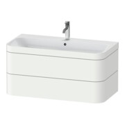 Duravit Möbelwaschtisch-Unterschrank Happy D.2 Plus 97,5x49cm, 1 HL, we s-matt, 2 Schubk.-1