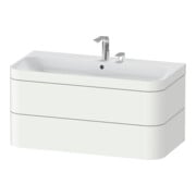 Duravit Möbelwaschtisch-Unterschrank Happy D.2 Plus 97,5x49cm, 2 HL, we s-matt, 2 Schubk.-1