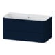 Duravit Möbelwaschtisch-Unterschrank Happy D.2 Plus 97,5x49cm, o. HL, blau s-matt, 2 Schubk.
