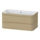 Duravit Möbelwaschtisch-Unterschrank Happy D.2 Plus 97,5x49cm, o. HL, Medit. Ei, 2 Schubk.