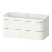 Duravit Möbelwaschtisch-Unterschrank Happy D.2 Plus 97,5x49cm, o. HL, we hgl, 2 Schubkästen-1