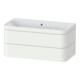 Duravit Möbelwaschtisch-Unterschrank Happy D.2 Plus 97,5x49cm, o. HL, we matt, 2 Schubkästen-1