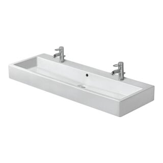 Duravit Möbelwaschtisch Vero 2 HL, m ÜL, Hahnlochbank, 120x47cm, weiß