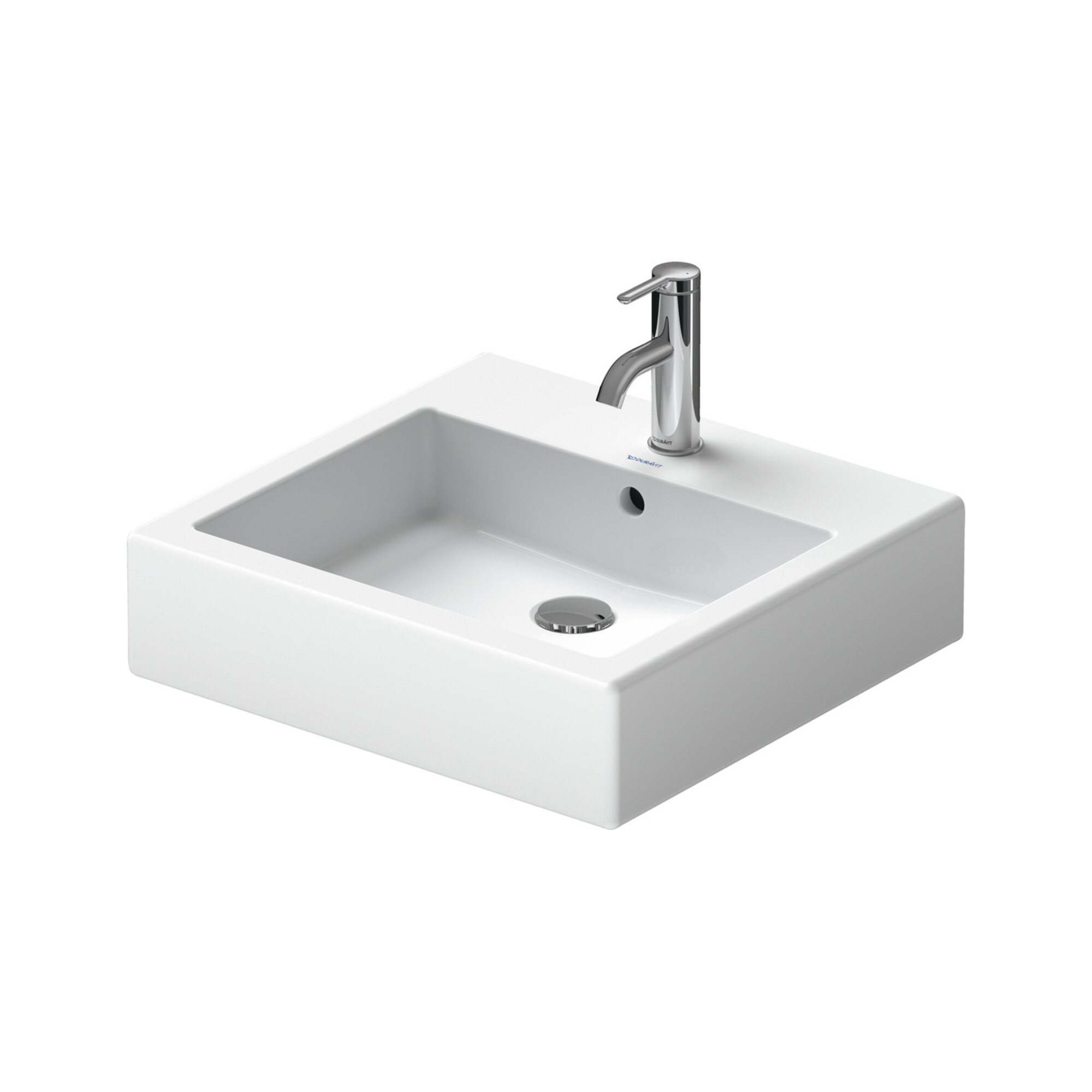 Duravit Möbelwaschtisch Vero 50x47cm, we, geschli., m HL, ÜL, HLB