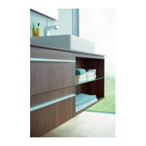 Duravit Möbelwaschtisch Vero 60x47cm, we, m HL, m ÜL, m Hahnlochbank