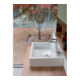 Duravit Möbelwaschtisch Vero 60x47cm, we, m HL, m ÜL, m Hahnlochbank