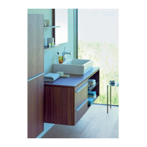 Duravit Möbelwaschtisch Vero 60x47cm, we, m HL, m ÜL, m Hahnlochbank