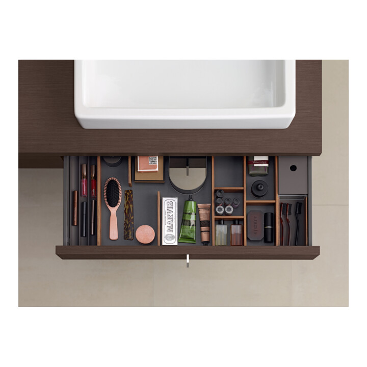 Duravit Möbelwaschtisch Vero 70x47cm, we, m HL, m ÜL, m Hahnlochbank