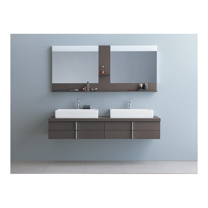 Duravit Möbelwaschtisch Vero 70x47cm, we, m HL, m ÜL, m Hahnlochbank