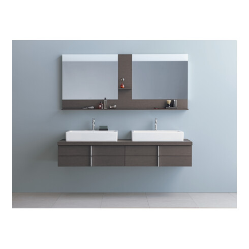 Duravit Möbelwaschtisch Vero 70x47cm, we, m HL, m ÜL, m Hahnlochbank