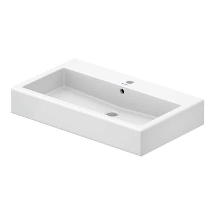 Duravit Möbelwaschtisch Vero 80x47cm, we, geschli., m HL, ÜL, HLB
