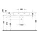 Duravit Möbelwaschtisch Vero 80x47cm, we, geschli., m HL, ÜL, HLB