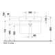 Duravit Möbelwaschtisch Vero 80x47cm, we, m HL, m ÜL, m Hahnlochbank-4
