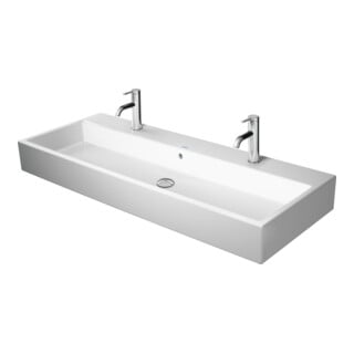 Duravit Möbelwaschtisch Vero Air 120x47cm, we, m 2 HL, ÜL, Hahnlochbank
