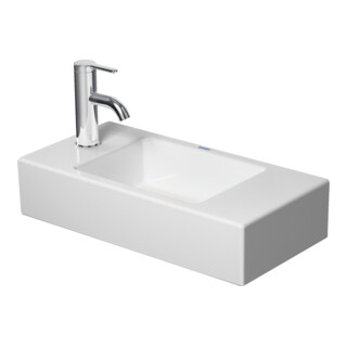 Duravit Möbelwaschtisch Vero Air 50x25cm, o. ÜL, m HLB, HL links, weiß