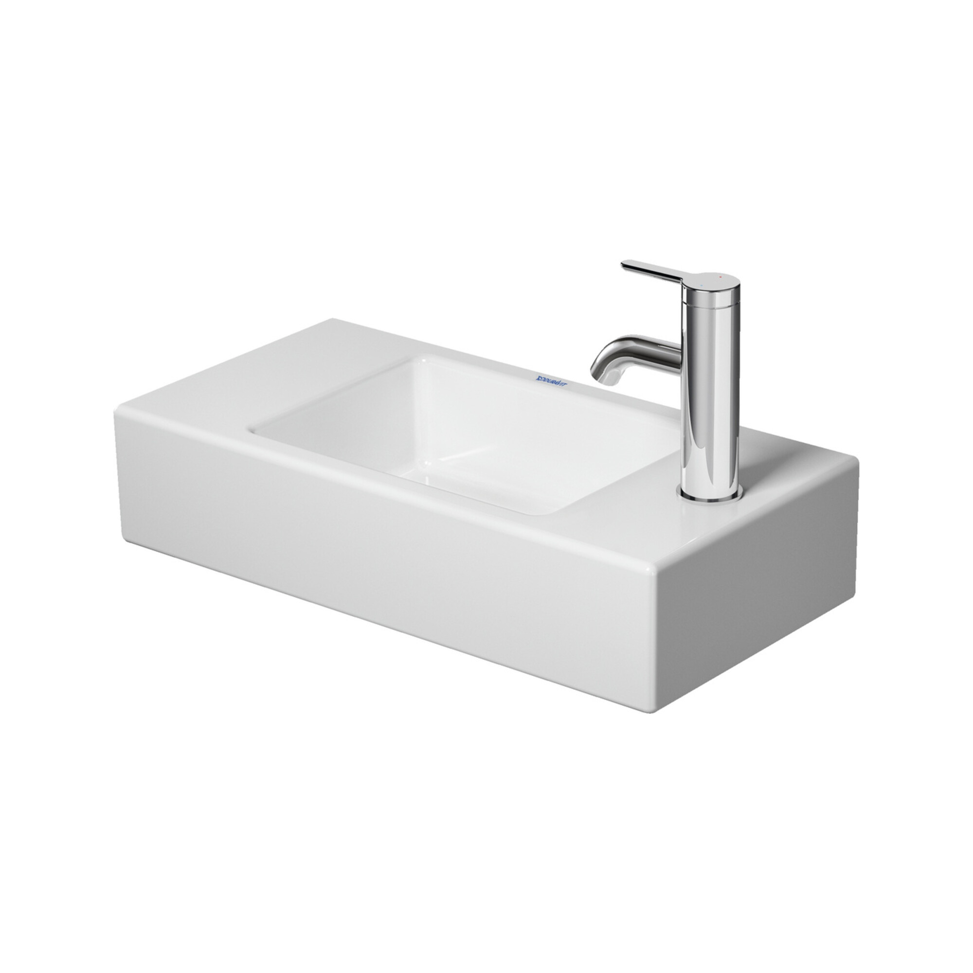 Duravit Möbelwaschtisch Vero Air 50x25cm, o. ÜL, m HLB, HL rechts, weiß