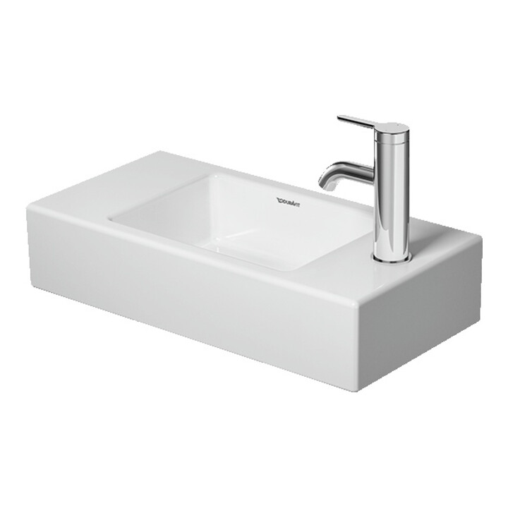 Duravit Möbelwaschtisch Vero Air 50x25cm, o. ÜL, m HLB, o. Hahnloch, weiß