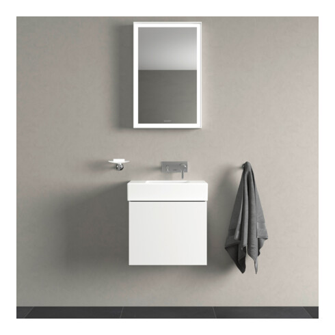 Duravit Möbelwaschtisch Vero Air 50x25cm, o. ÜL, m HLB, o. Hahnloch, weiß