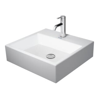 Duravit Möbelwaschtisch Vero Air 50x47cm, we, m HL, o ÜL, m Hahnlochbank