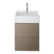 Duravit Möbelwaschtisch Vero Air 50x47cm, we, m HL, ÜL, Hahnlochbank-1