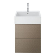 Duravit Möbelwaschtisch Vero Air 50x47cm, we, m HL, ÜL, Hahnlochbank