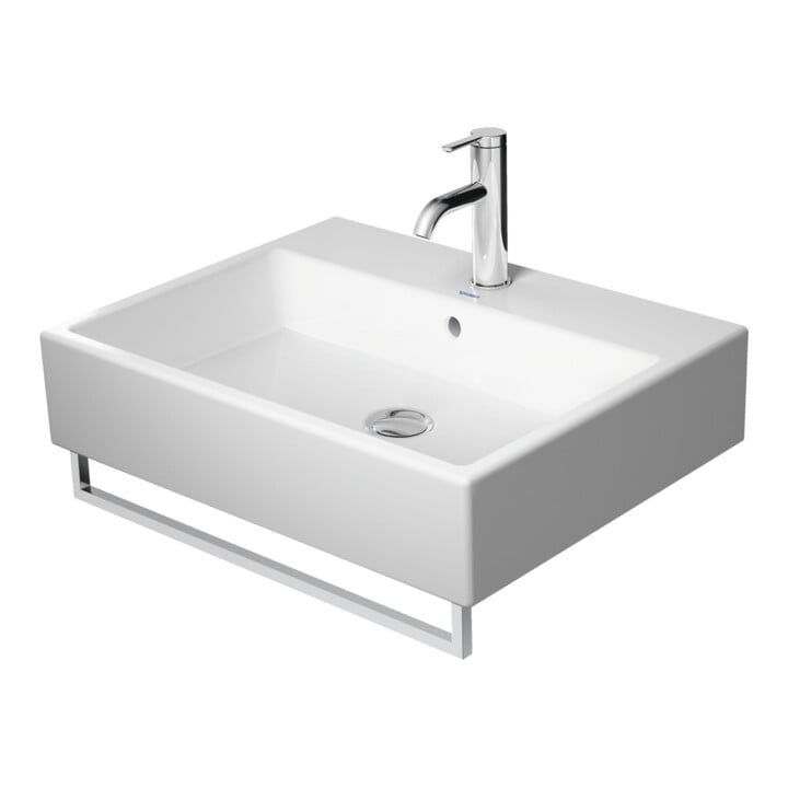 Duravit Möbelwaschtisch Vero Air 60x47, we, o HL, m ÜL, mit Hahnlochbank