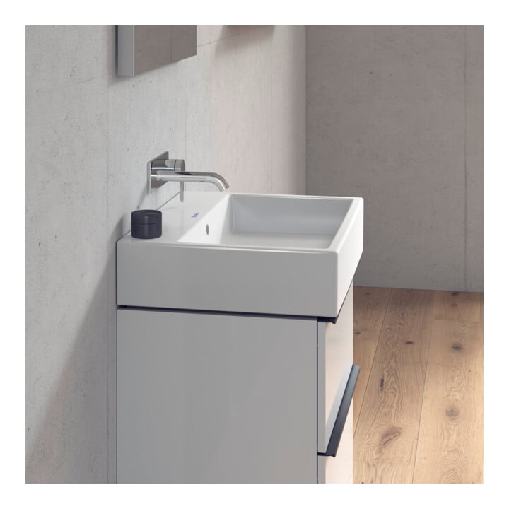 Duravit Möbelwaschtisch Vero Air 60x47, we, o HL, m ÜL, mit Hahnlochbank