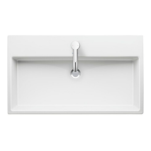 Duravit Möbelwaschtisch Vero Air 80x47cm, we, m HL, ÜL, Hahnlochbank