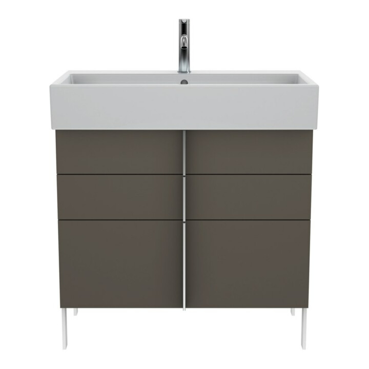 Duravit Möbelwaschtisch Vero Air 80x47cm, we, m HL, ÜL, Hahnlochbank