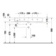 Duravit Möbelwaschtisch Vero geschli., m HL, ÜL, HLB, 100x47cm, weiß-5
