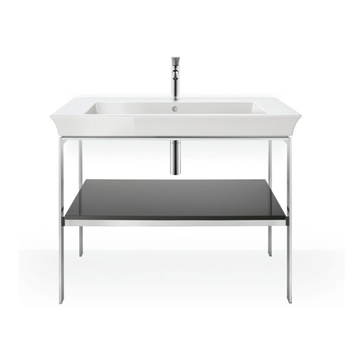 Duravit Möbelwaschtisch White Tulip 105,5x49cm, m HL, we, m ÜL, Hahnlochbank