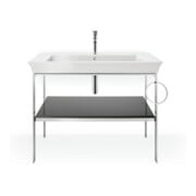 Duravit Möbelwaschtisch White Tulip 105,5x49cm, m HL, we, m ÜL, Hahnlochbank-5