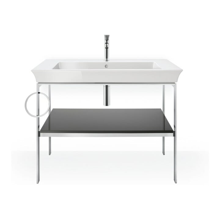 Duravit Möbelwaschtisch White Tulip 105,5x49cm, m HL, we, m ÜL, Hahnlochbank