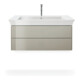 Duravit Möbelwaschtisch White Tulip 105,5x49cm, m HL, we WG, m ÜL, HLB-5