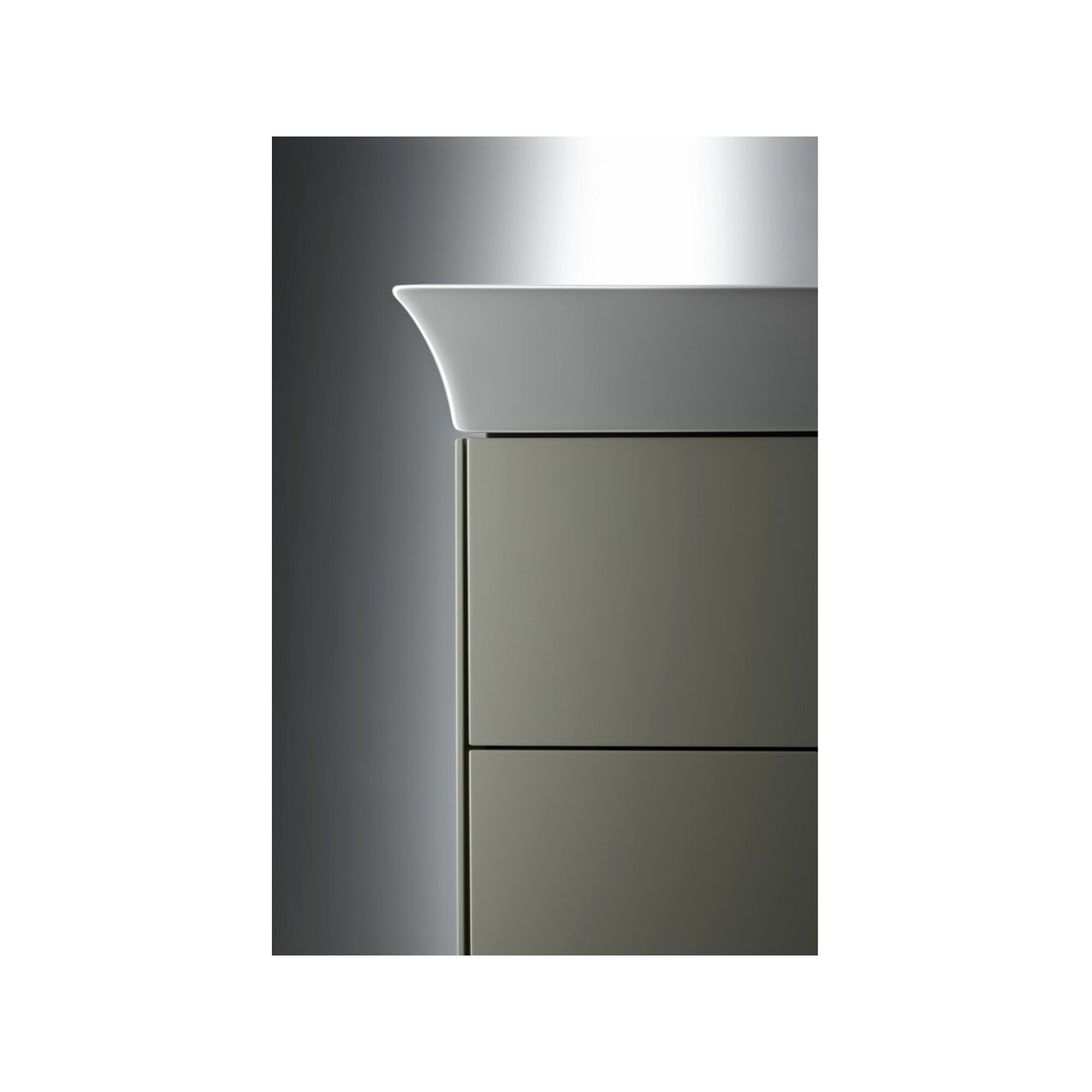 Duravit Möbelwaschtisch White Tulip 105,5x49cm, o. HL, we, m ÜL, HLB