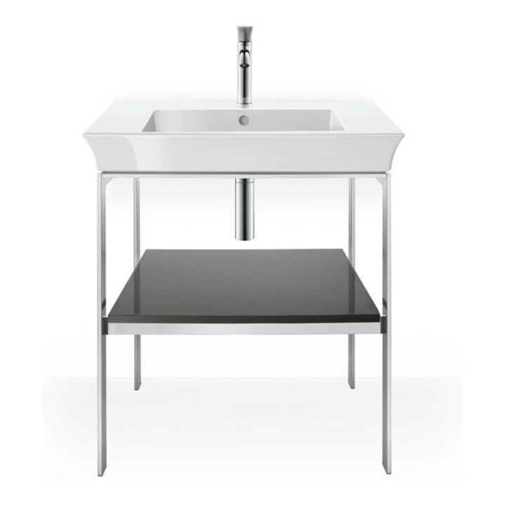 Duravit Möbelwaschtisch White Tulip 75x49cm, m HL, we, m ÜL, Hahnlochbank