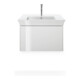 Duravit Möbelwaschtisch White Tulip 75x49cm, m HL, we WG, m ÜL, Hahnlochbank-4