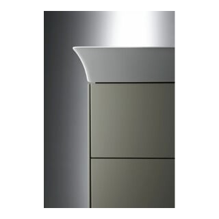 Duravit Möbelwaschtisch White Tulip 75x49cm, o. HL, we, m ÜL, Hahnlochbank