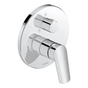 Duravit No. 1 Fertigmontageset UP-Einh-Brausem., m Umst-V, 2 Verb, chr