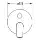 Duravit No. 1 Fertigmontageset UP-Einh-Brausem., m Umst-V, 2 Verb, chr